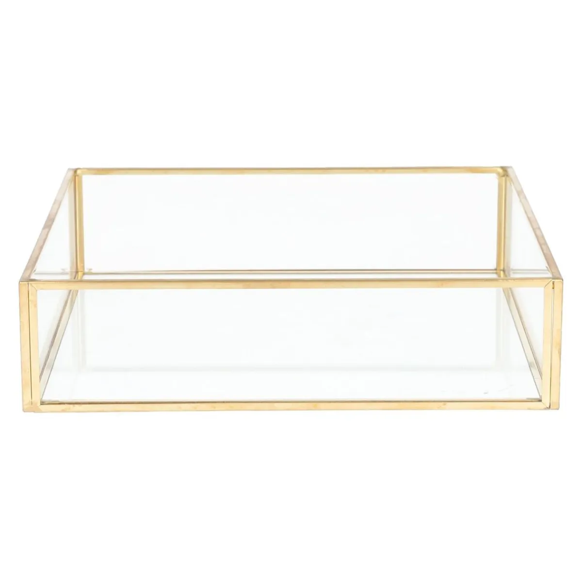 HOMLA Taca Grazia Ozdobna Zlota 18X18X4 Cm Zloty Best