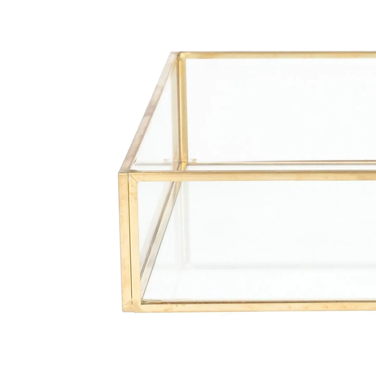 HOMLA Taca Grazia Ozdobna Zlota 18X18X4 Cm Zloty Best