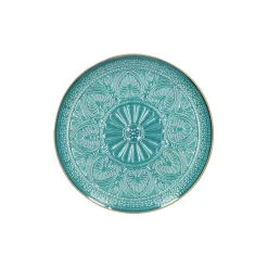 HOMLA Talerz Indie Deserowy 21 Cm Turkusowy Clearance