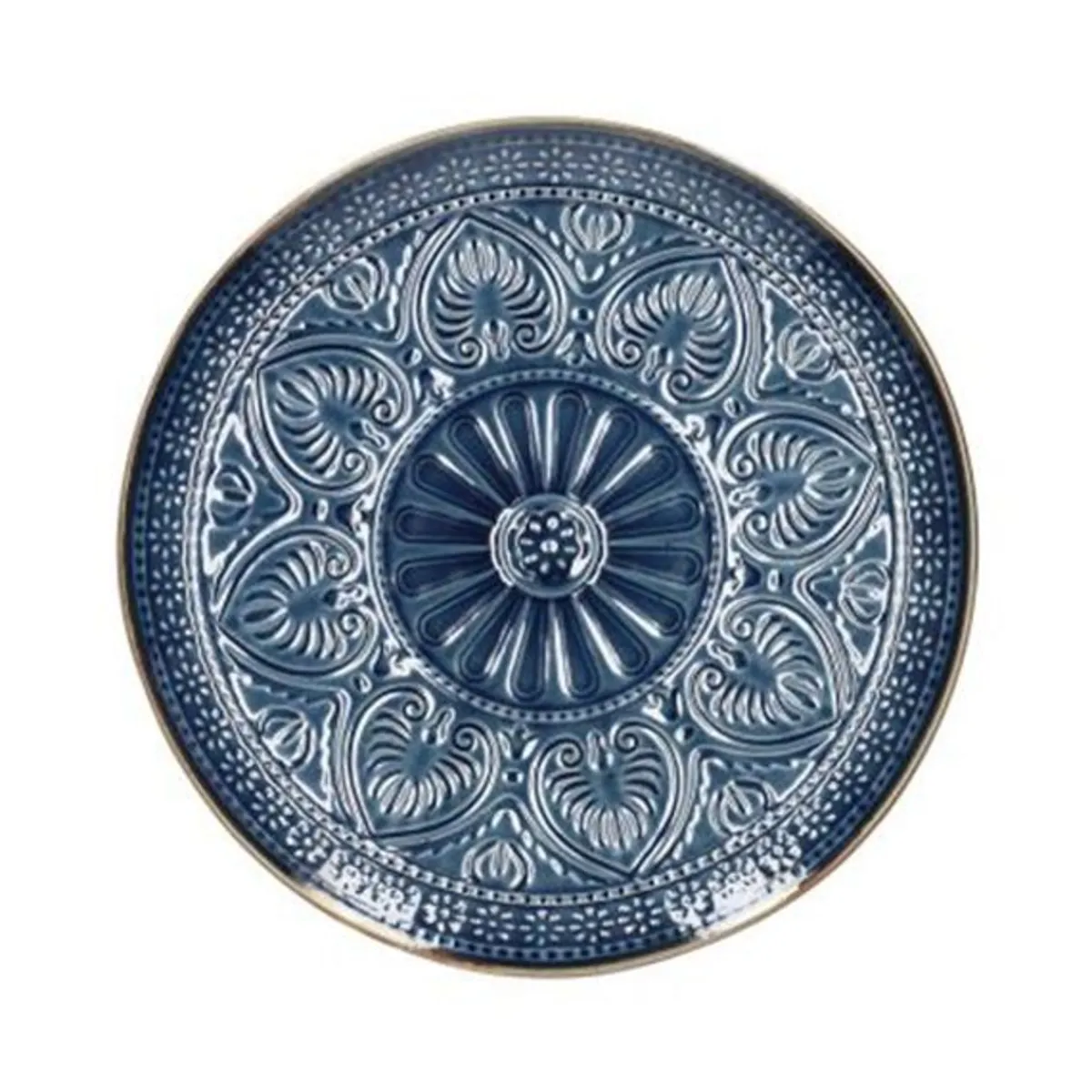 HOMLA Talerz Indie Deserowy 21 Cm Granatowy Online