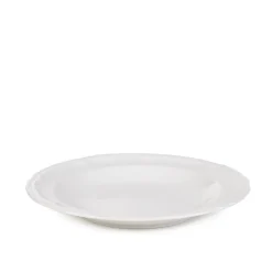 HOMLA Talerz Jasmine Gleboki Bialy 22 Cm Clearance