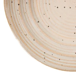 HOMLA Talerz Palmera Obiadowy Bezowy 26 Cm
