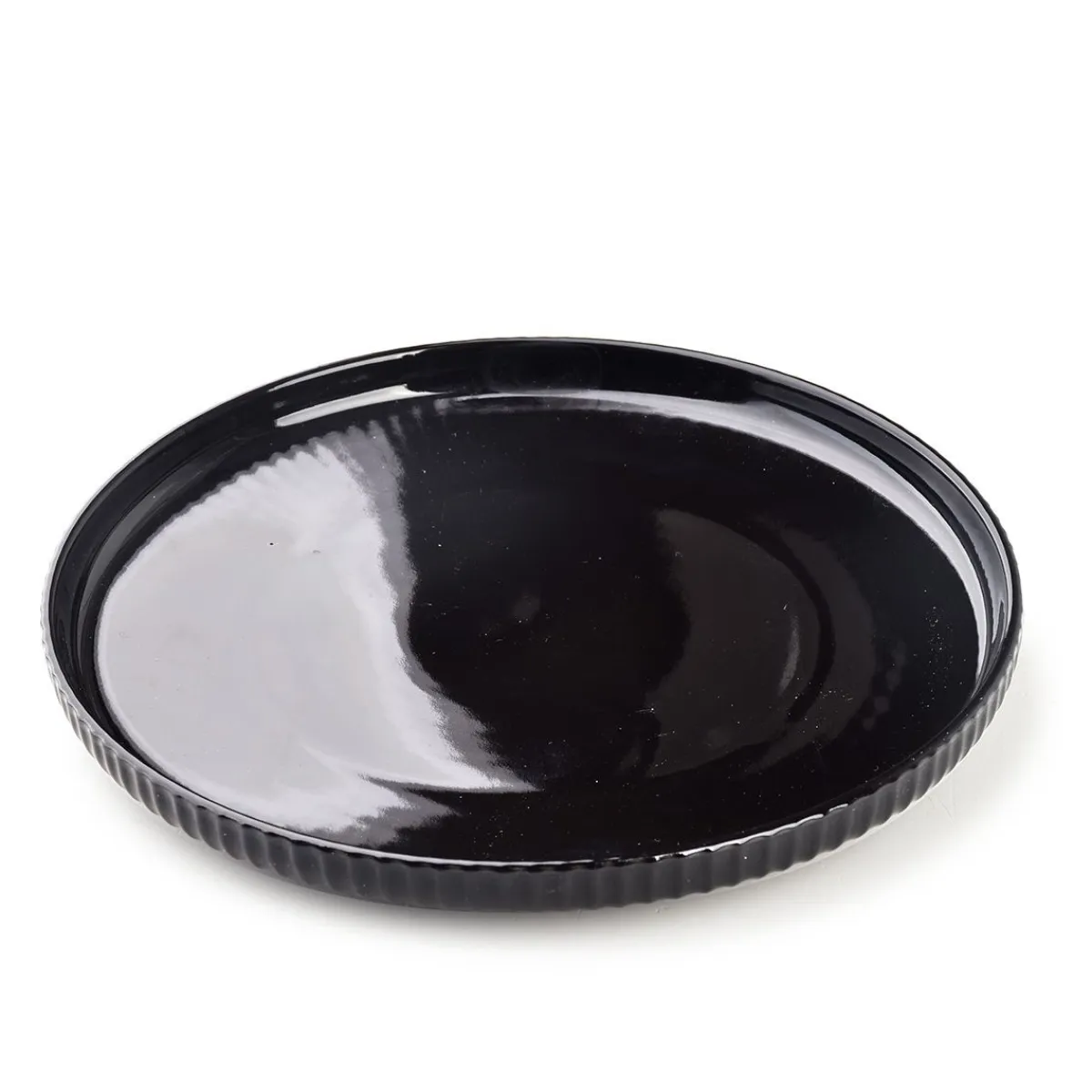 AFFEK DESIGN Talerz Shivonne Fi 20,5 Cm Czarny Clearance