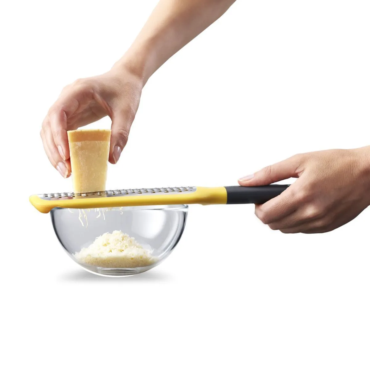 JOSEPH JOSEPH Tarka Grip Grater Na Miske Z Duzymi Oczkami 26,5X7,8 Cm Zolty Hot