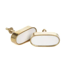 HOMLA Uchwyty Do Mebli Gemi Metalowe Z Marmurem 5,2X6,8X2,2Cm Clearance