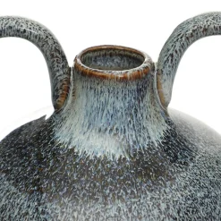 HOMLA Wazon Lave Ceramiczny Z Uszami Granatowy 12X12X20 Cm Online