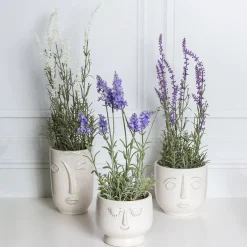 HOMLA Wazon Muka Ceramiczny 11.8X17 Cm Bialy Sale