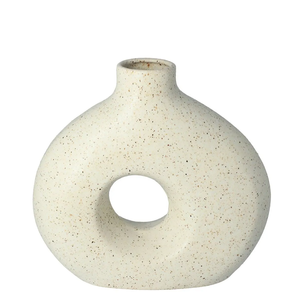 HOMLA Wazon Novo Ceramiczny 24X8,5X23 Cm Bialy Clearance
