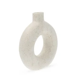 HOMLA Wazon Novo Z Dziura 19X5,5X21 Cm Bialy Online