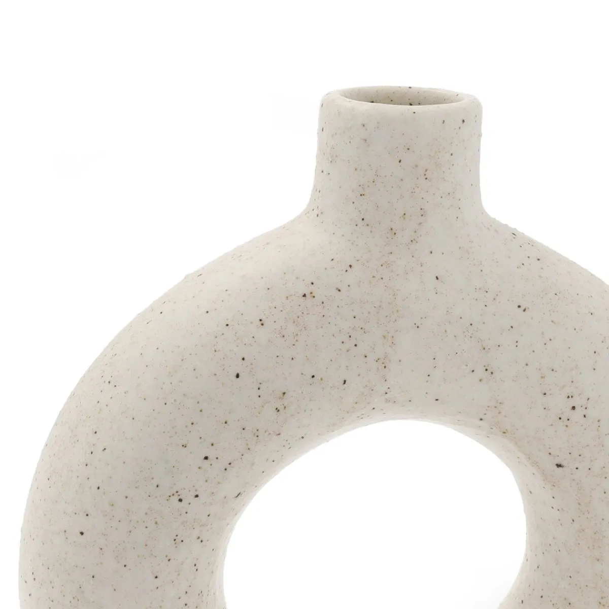 HOMLA Wazon Novo Z Dziura 19X5,5X21 Cm Bialy Online