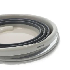 HOMLA Wiaderko Easy Clean Skladane Duze 10 L Szary Online