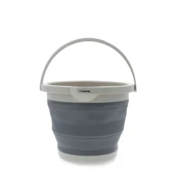 HOMLA Wiaderko Easy Clean Skladane Male 5 L Szary Hot