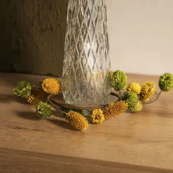 HOMLA Wianek Amarelo Z Suszek Zolto-Zielony 15 Cm Discount