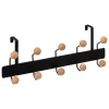 5FIVE SIMPLY SMART Wieszak Loft Na Drzwi 43,9X11,5X16,7 Cm Czarny Hot