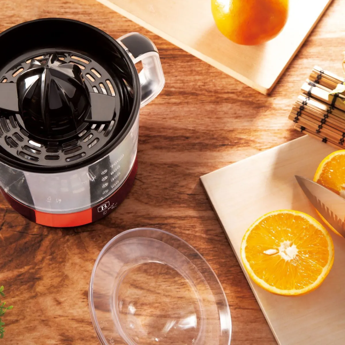 BERLINGER HAUS Wyciskarka Do Cytrusów Burgundy Elektryczna 40 W 700 Ml Czerwony Online
