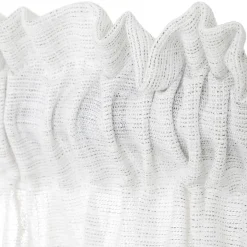 HOMLA Zaslona Bila Jasnoszara 140X250 Cm Outlet