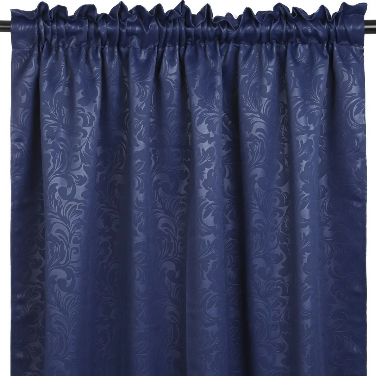 HOMLA Zaslona Elisi Z Wytlaczanym Wzorem Granatowa 140X250 Cm Best