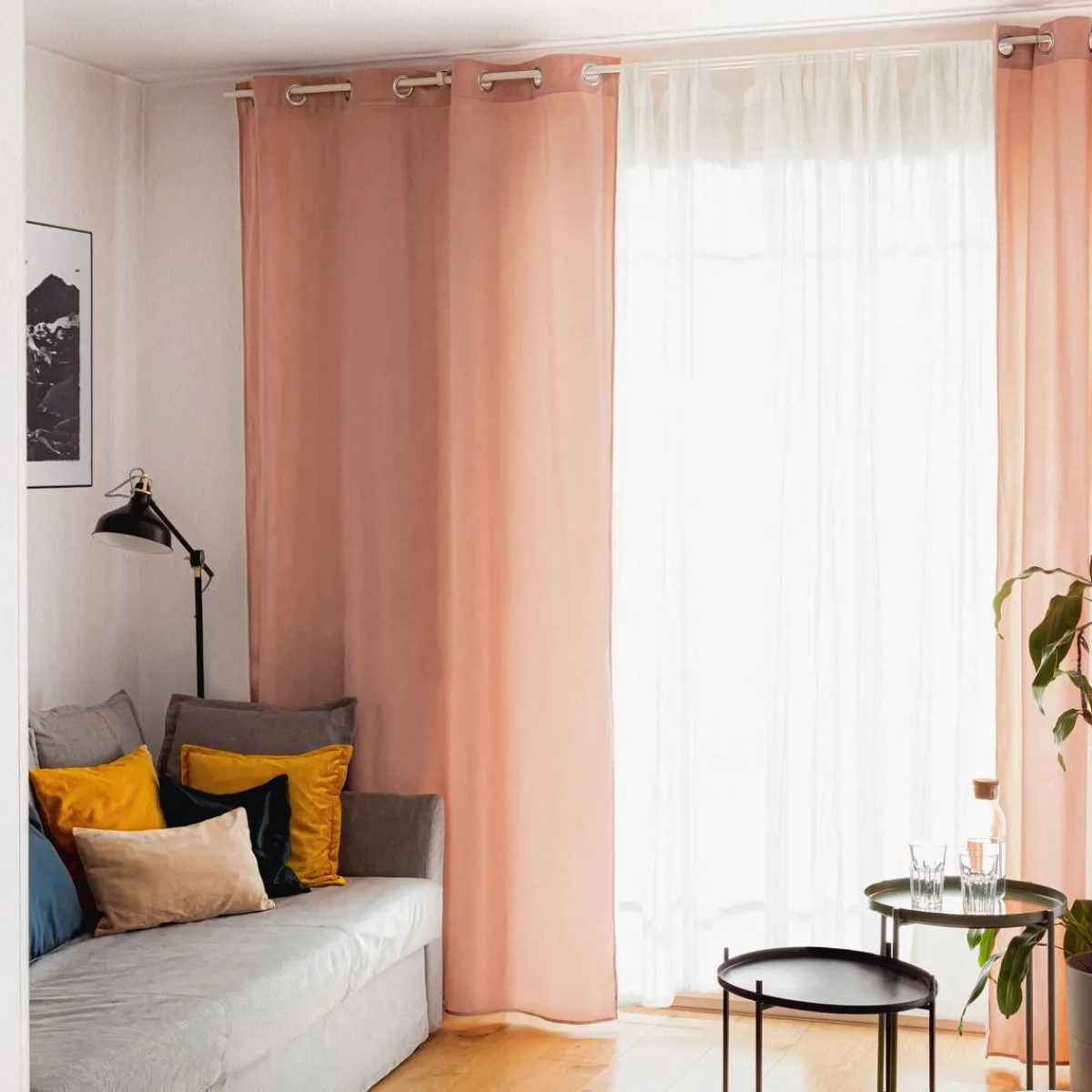 HOMLA Zaslona Patty Welwetowa Brudny Roz 140X250 Cm Rozowy Discount