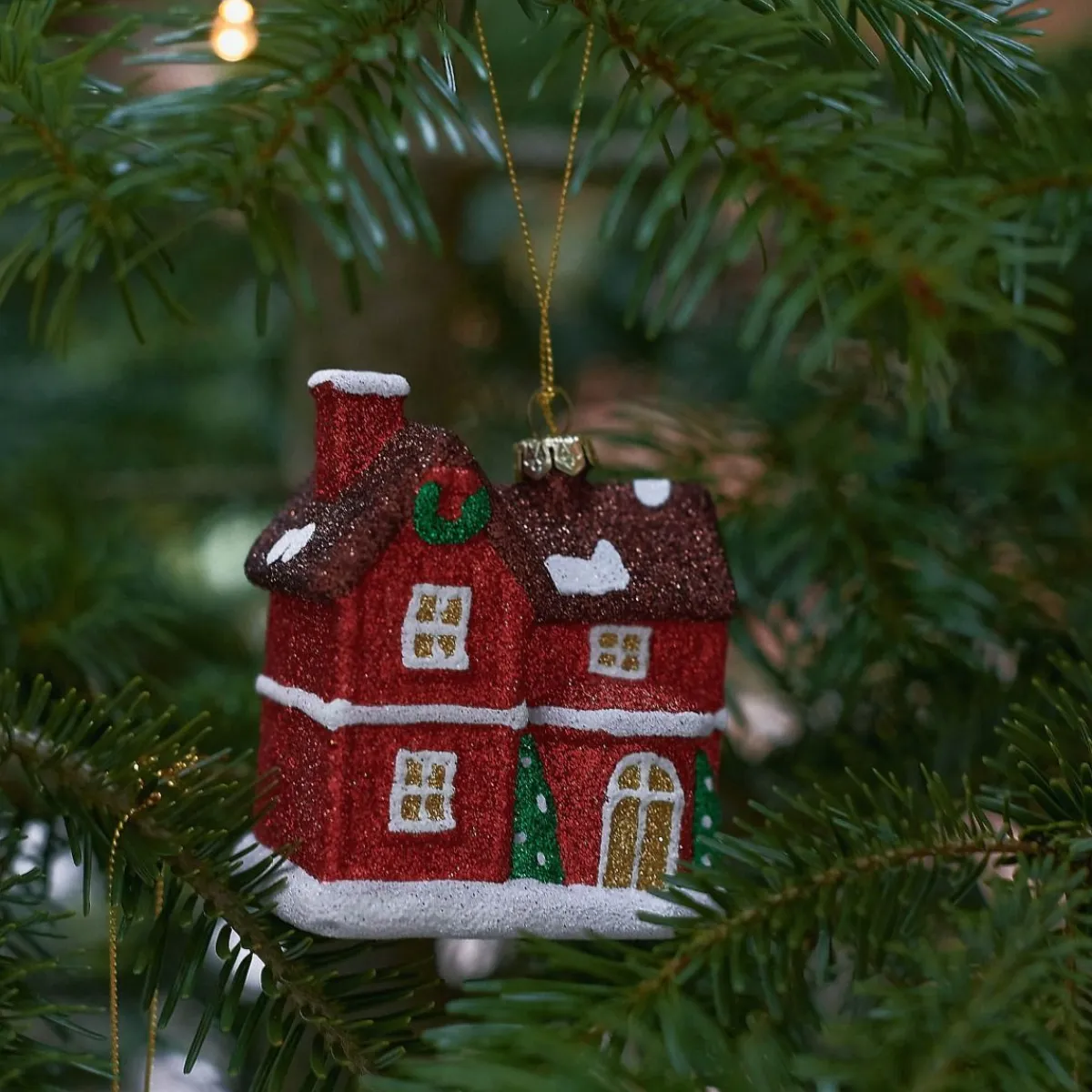 HOMLA Zawieszka Evi Red Domek 8 Cm Czerwony Discount