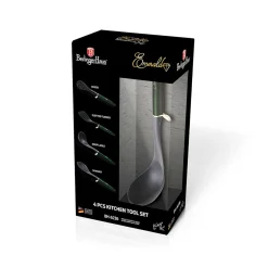 BERLINGER HAUS Zestaw Akcesoriow Emerald Kuchennych 4 El. Zielony Hot