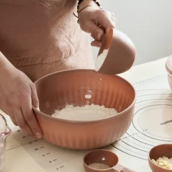 HOMLA Zestaw Easy Bake Misek Z Pokrywkami 4 Szt Rozowy Sale