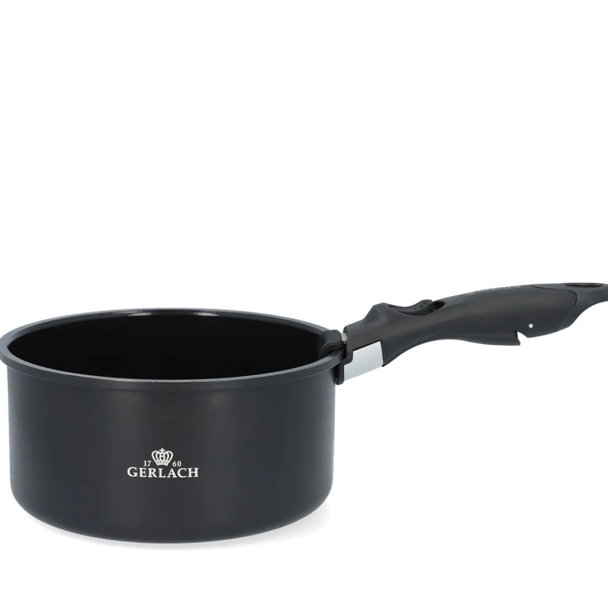 GERLACH Zestaw Garnków Smart Aluminiowych Z Raczka 4El. Czarny Hot