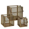 KOOPMAN Zestaw Lampionow Arlon Ch 3 Szt. Zloty Clearance
