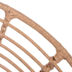 HOMLA Zestaw Mebli Leuca Boho Plecione Naturalne Z Dwiema Poduszkami 3 Szt. Naturalny Best