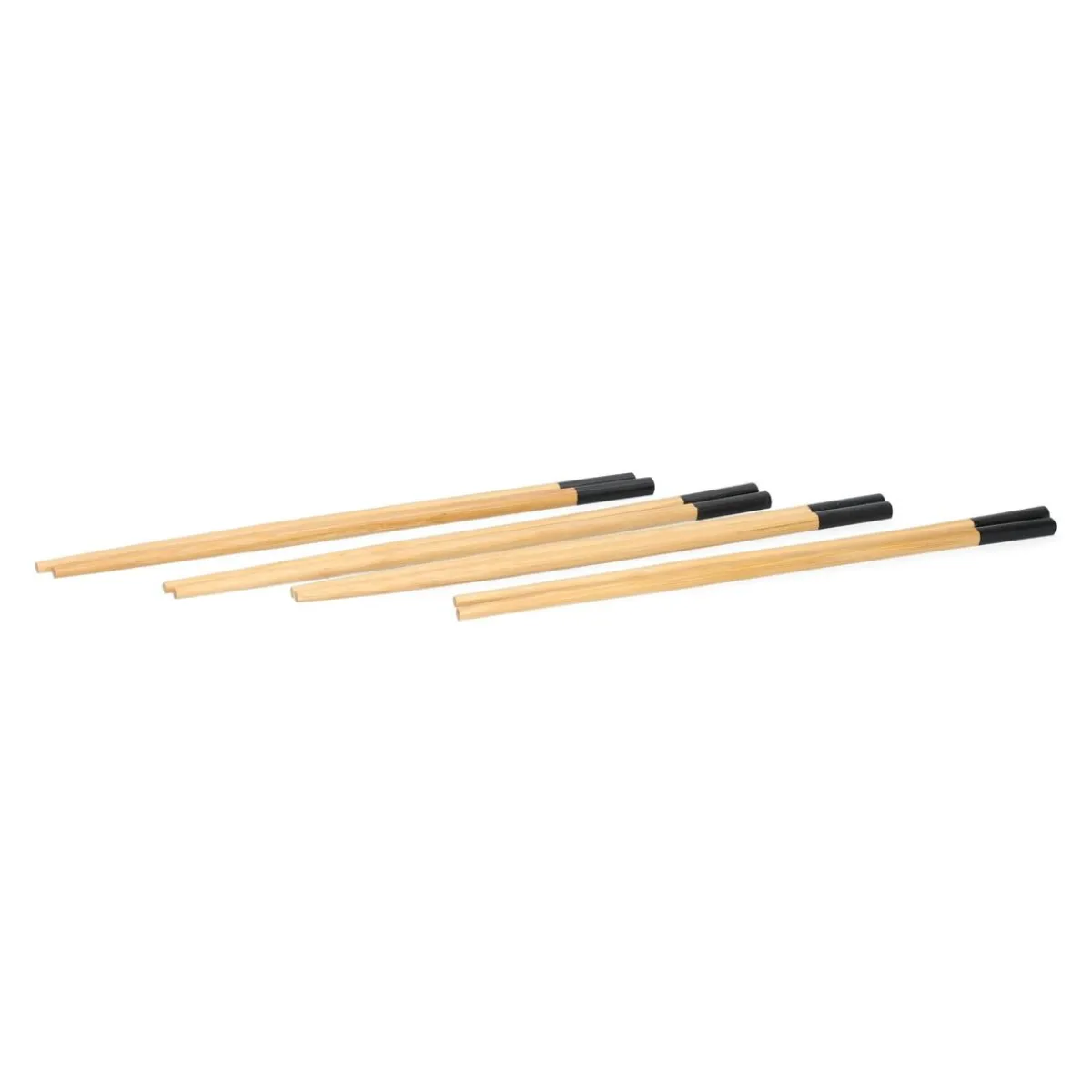 HOMLA Zestaw Paleczek Sushi Bambusowych Ch 4 Kpl. Czarny New
