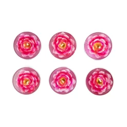 HOMLA Zestaw Swiec Floral Aura 6 Szt. Kwiaty Rozowe 117 G Best