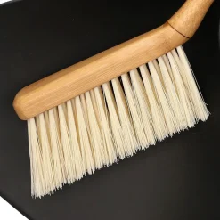 HOMLA Zmiotka Bambou I Szufelka Mala Czarna 29X19 Cm Czarny Discount