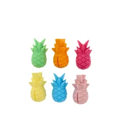 HOMLA Znaczniki Rithi Summer Do Kubkow I Kieliszkow Ananas 6 Szt. Wielokolorowy